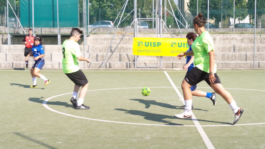 Squadra di calcio femminile della UISP