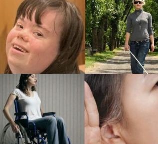 Donne con diverse forme di disabilità